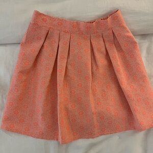 French. Boutique pink and gold skirt